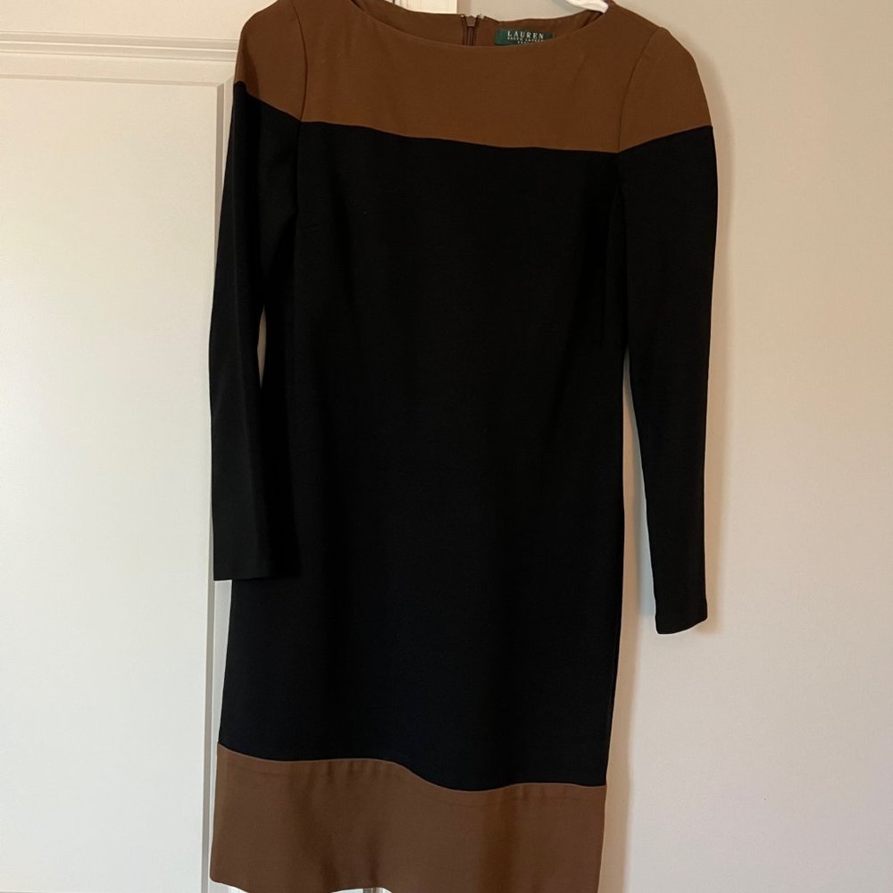 Ralph Lauren Color Block Dress Size 4